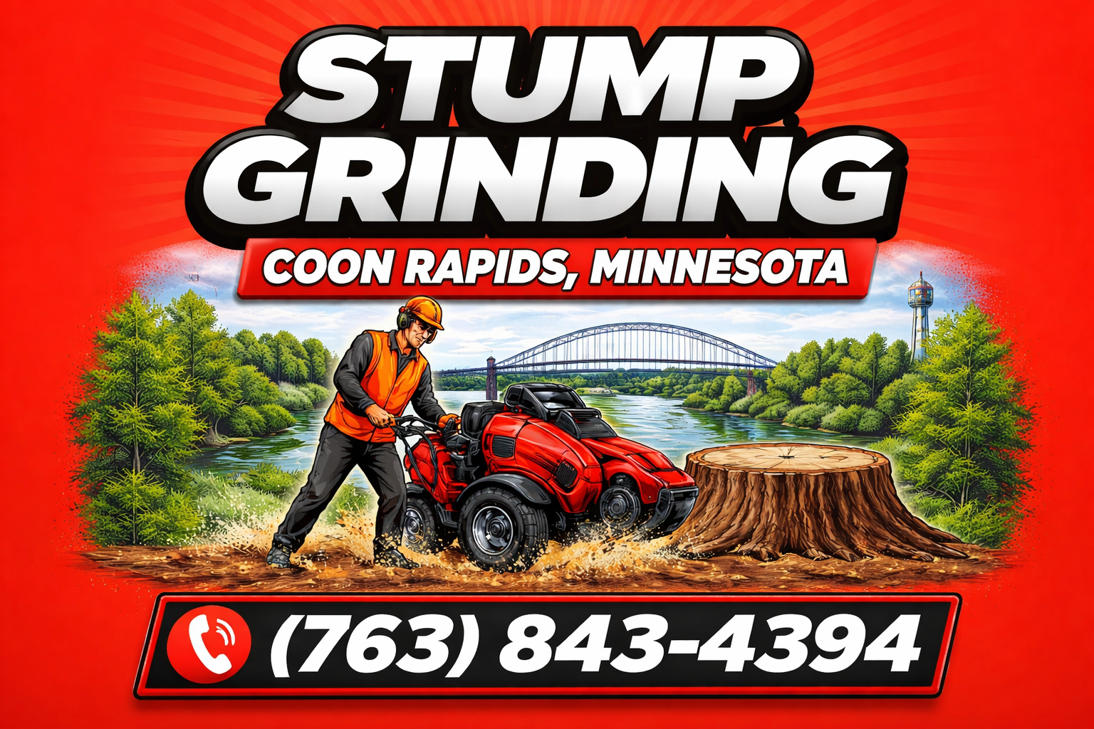 Expert Stump Grinding for Your Coon Rapids Property