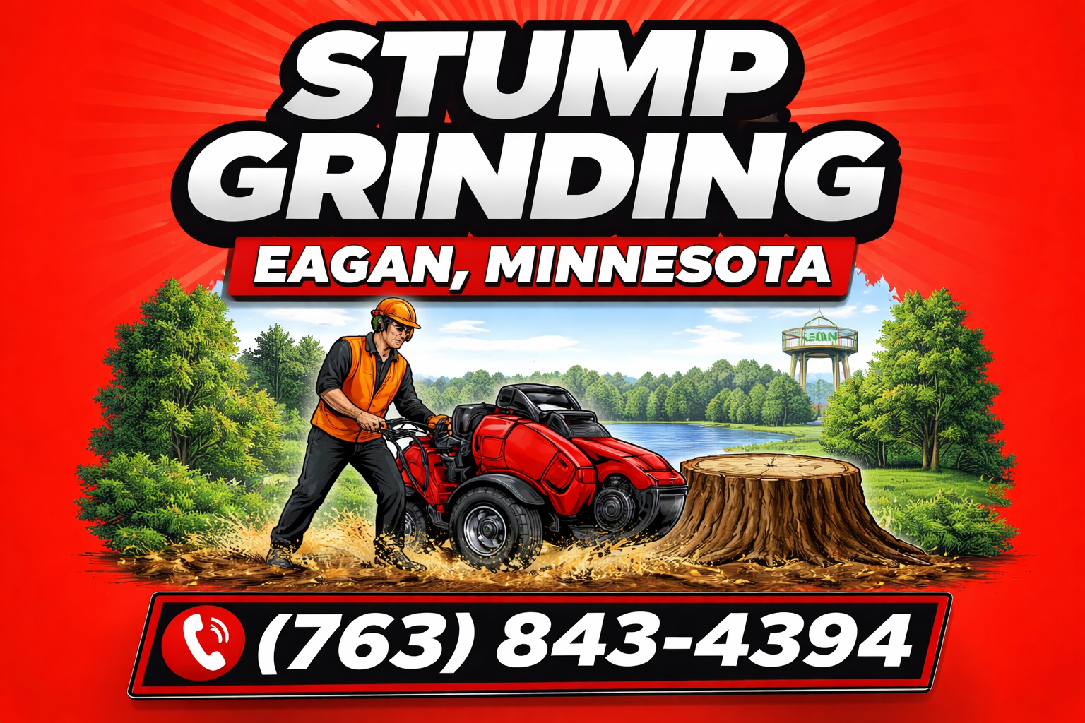 Get That Stubborn Stump Removed in Eagan, Minnesota
