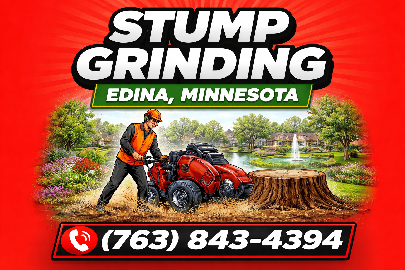 Reclaim Your Edina Yard with Professional Stump Grinding