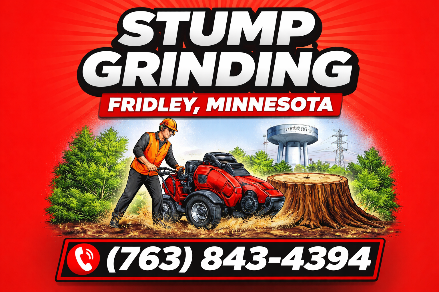 Professional Stump Grinding in Fridley That Cleans Up Your Yard