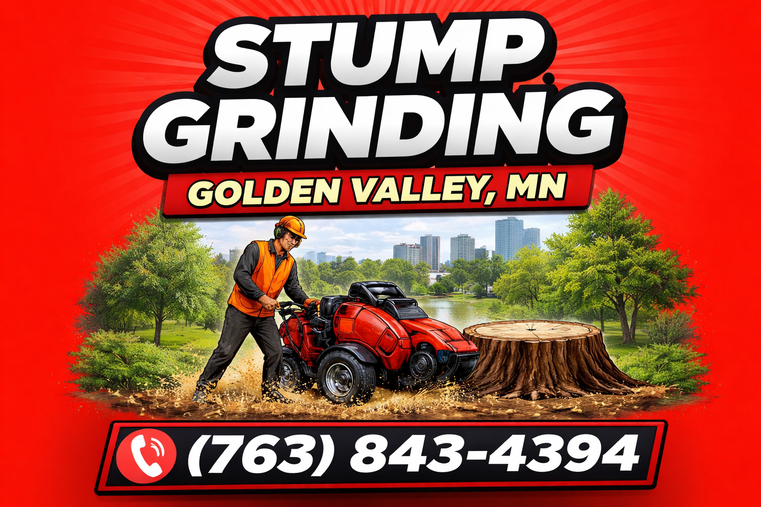 Professional Stump Grinding in Golden Valley: Reclaim Your Yard Today