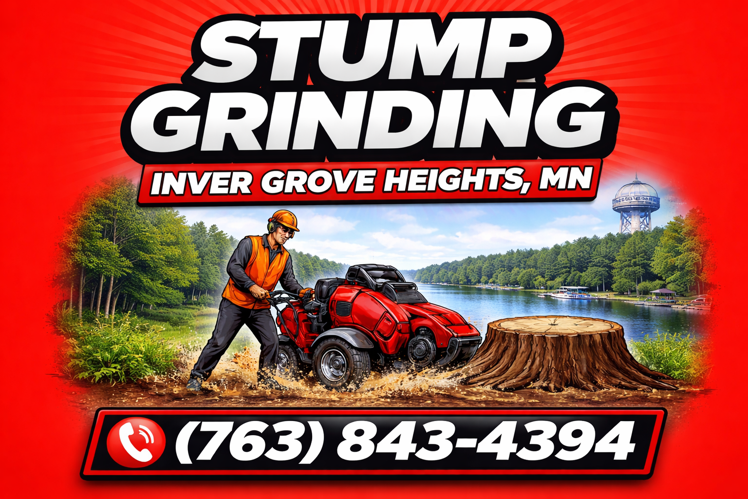 Professional Stump Grinding in Inver Grove Heights