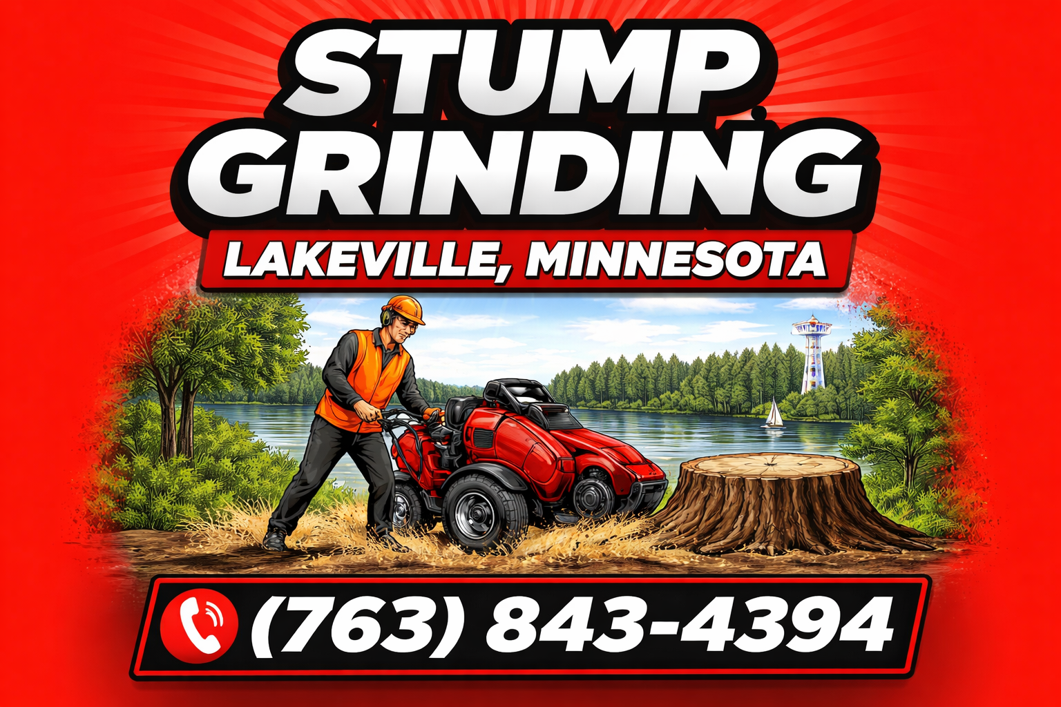 Expert Stump Grinding Services for Your Lakeville Property