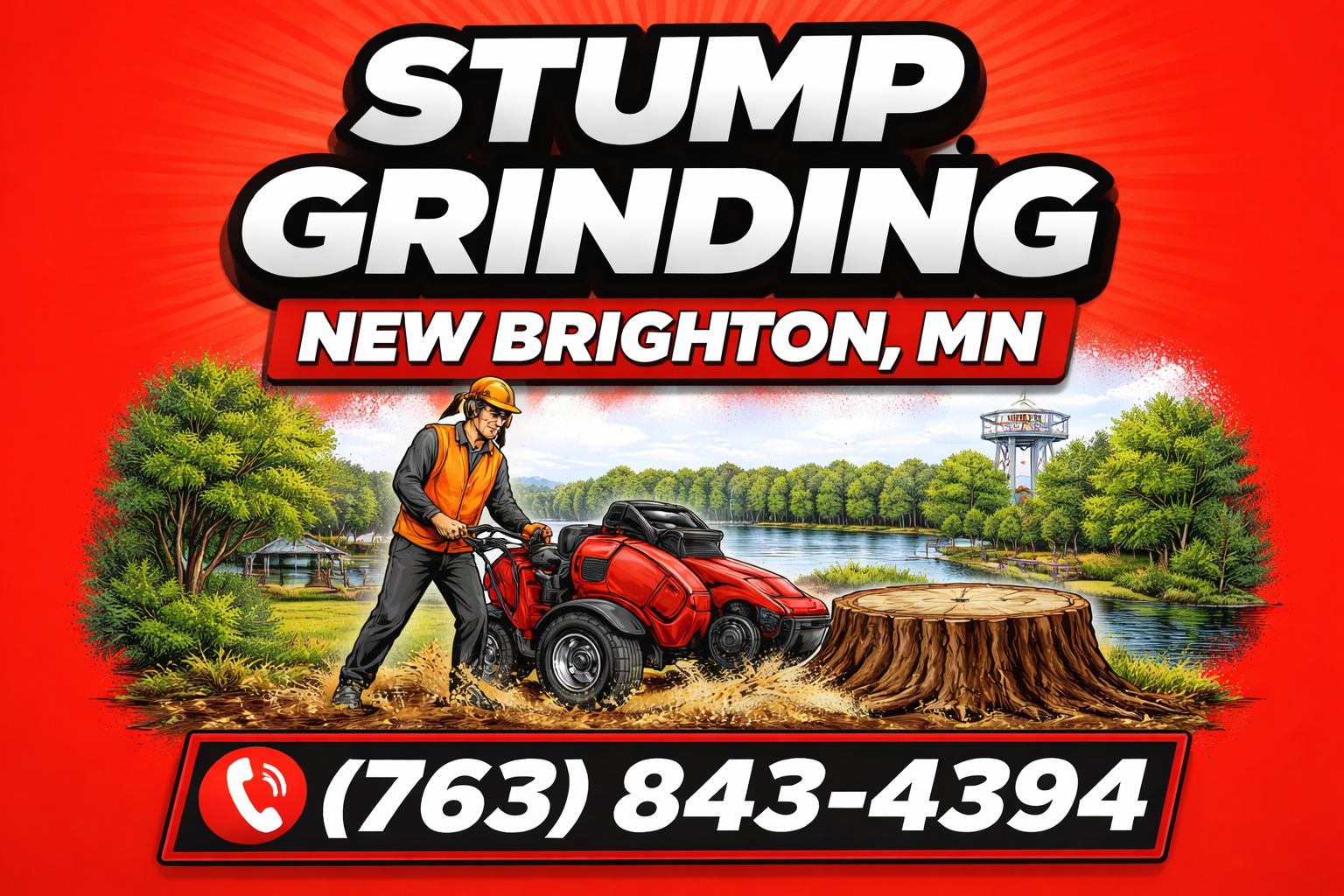 Clear That Stubborn Stump and Reclaim Your New Brighton Yard