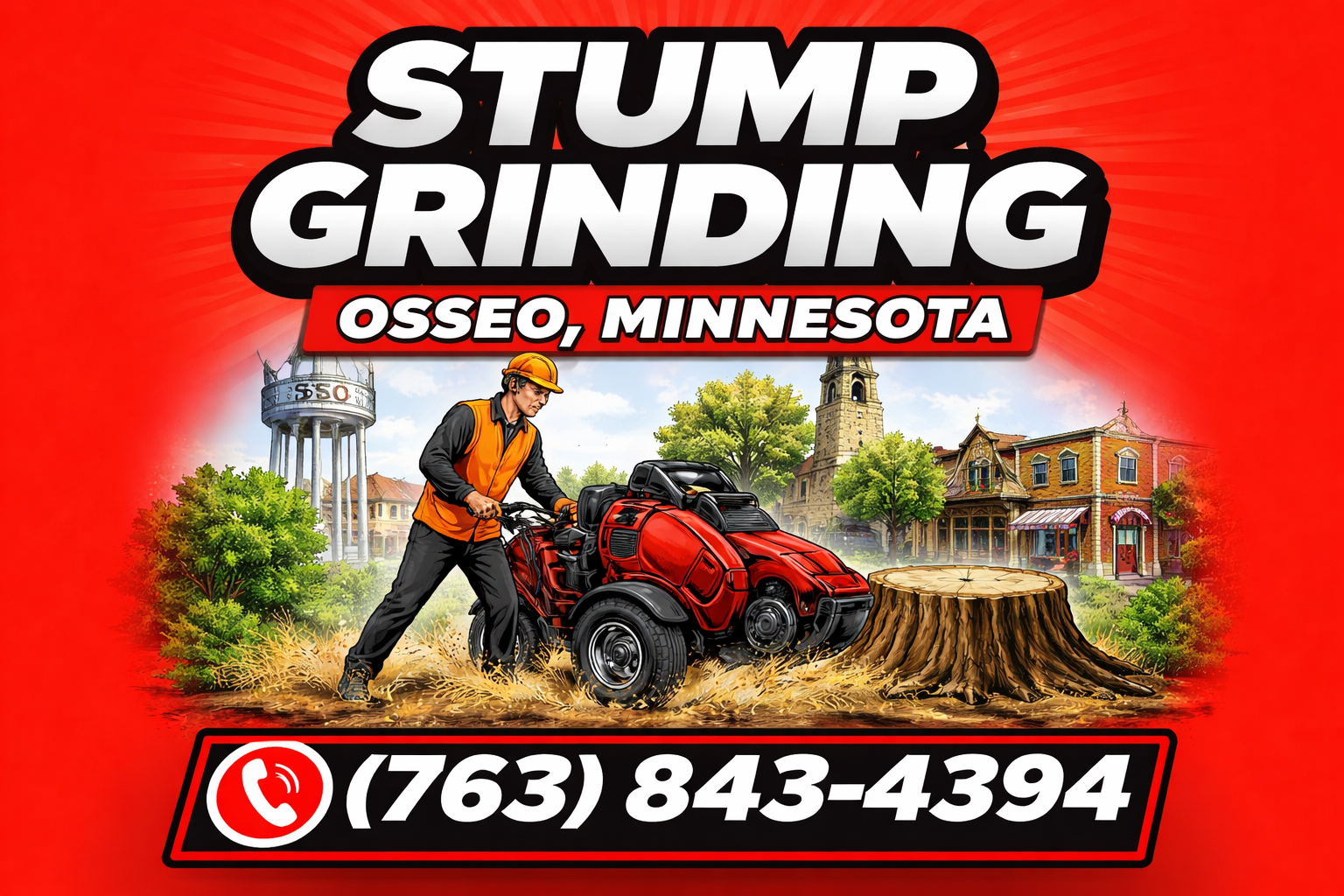 Get Your Osseo Property Stump-Free Without Lifting a Finger