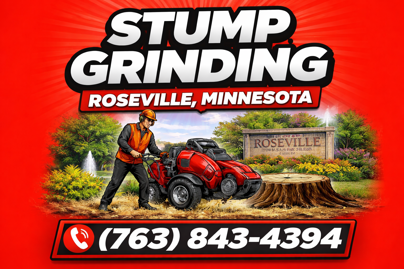Get Your Roseville Yard Back: Expert Stump Grinding