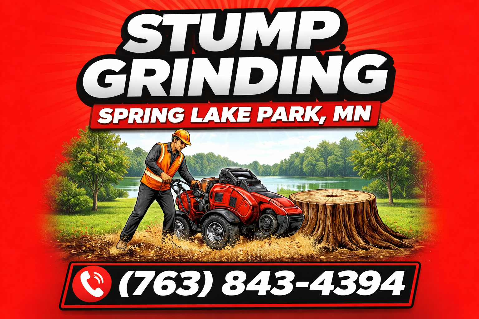 Get Rid of That Stubborn Stump in Your Spring Lake Park Yard