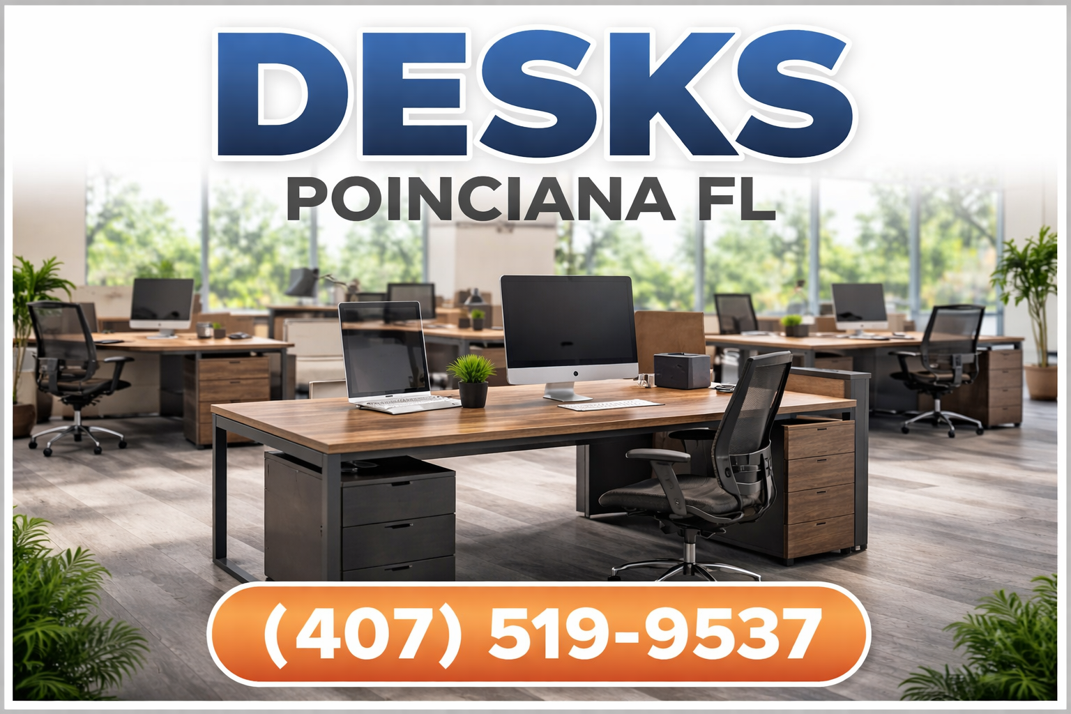 Find the Perfect Desk for Your Poinciana Workspace