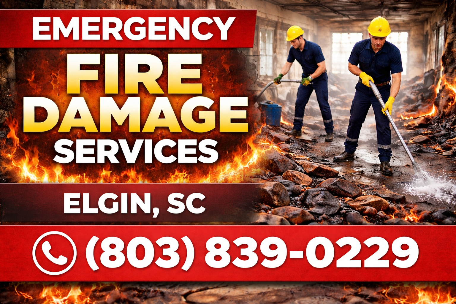 Emergency Fire Damage Services in Elgin: Quick Response at Your Door