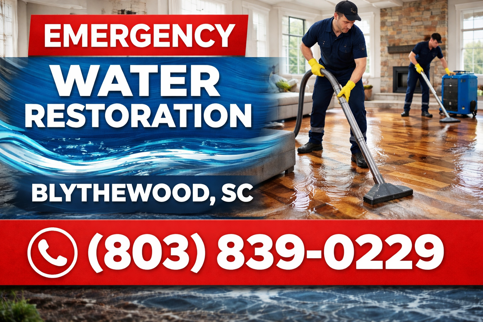 Emergency Water Restoration in Blythewood: Stop the Damage Before It Spreads