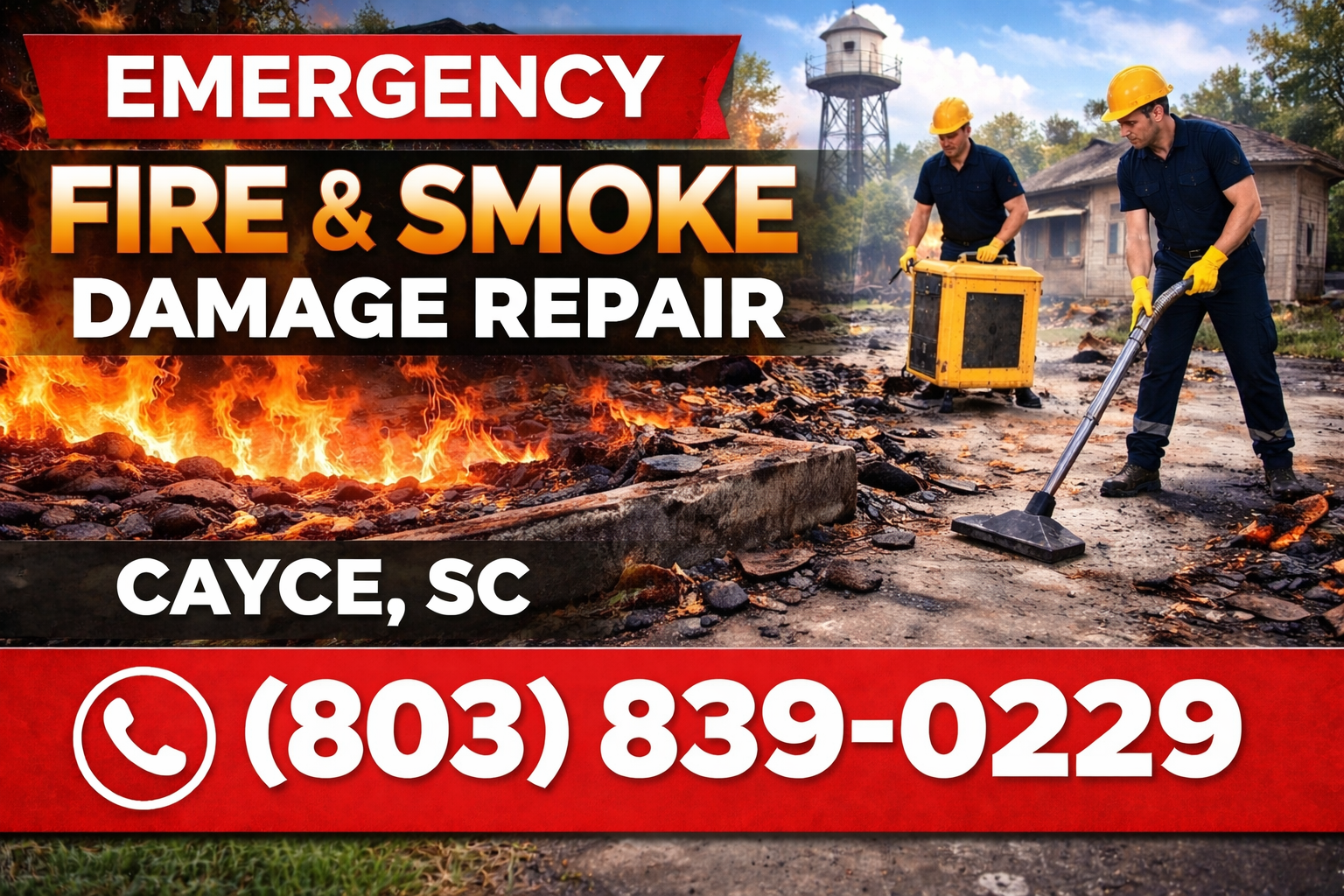Fire and Smoke Damage Repair in Cayce: Restore Your Home Fast