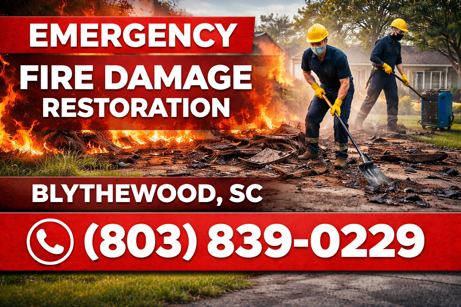 Fire Damage Restoration in Blythewood: Get Your Home Back Fast