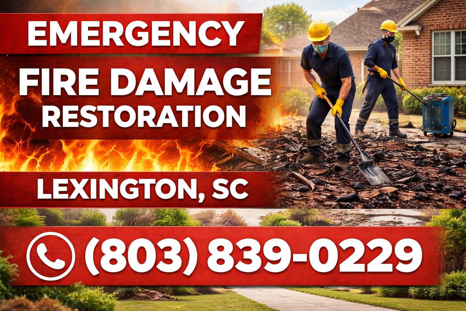 Fire Damage Restoration in Lexington: We Come Right to Your Door