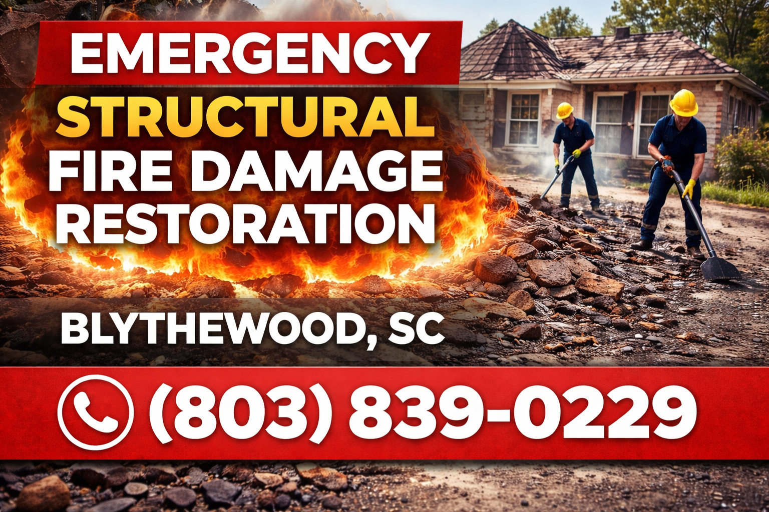 Restore Your Blythewood Home's Structure Safely After Fire Damage