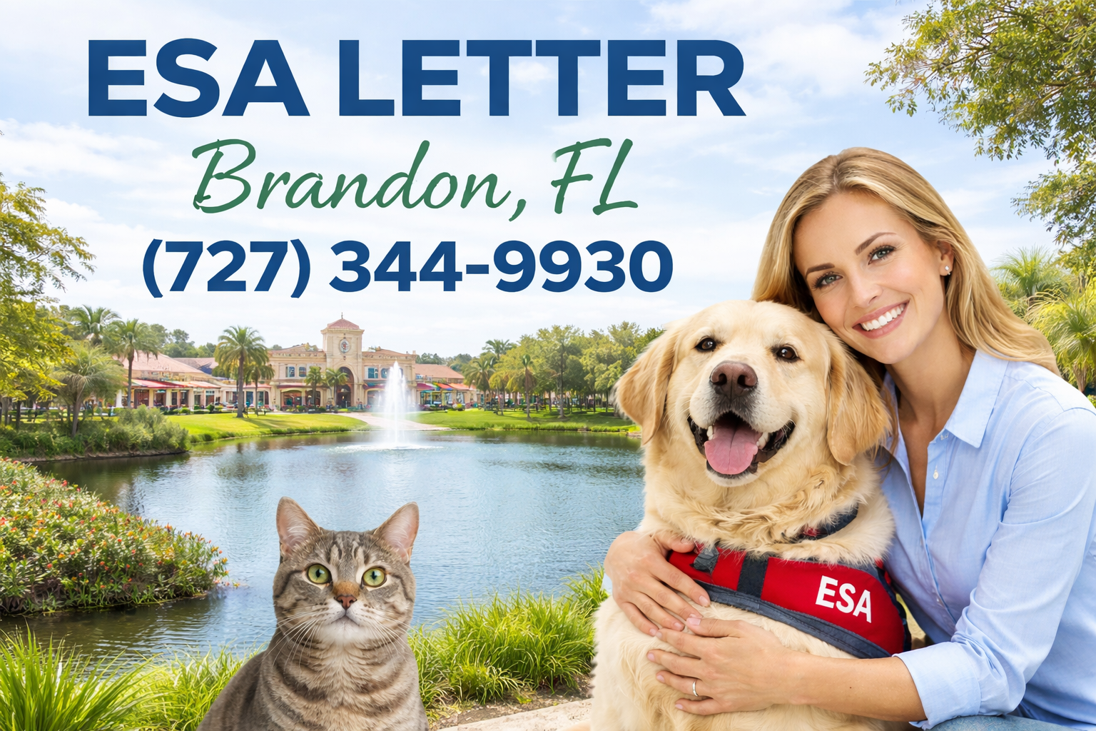 Get Your ESA Letter in Brandon Without Leaving Home