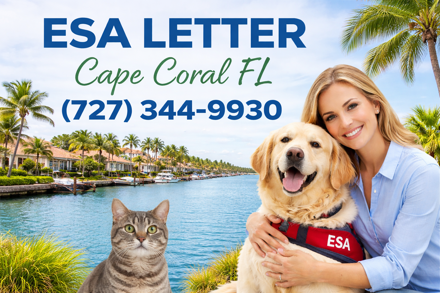 Get Your Emotional Support Animal Letter in Cape Coral Without the Runaround