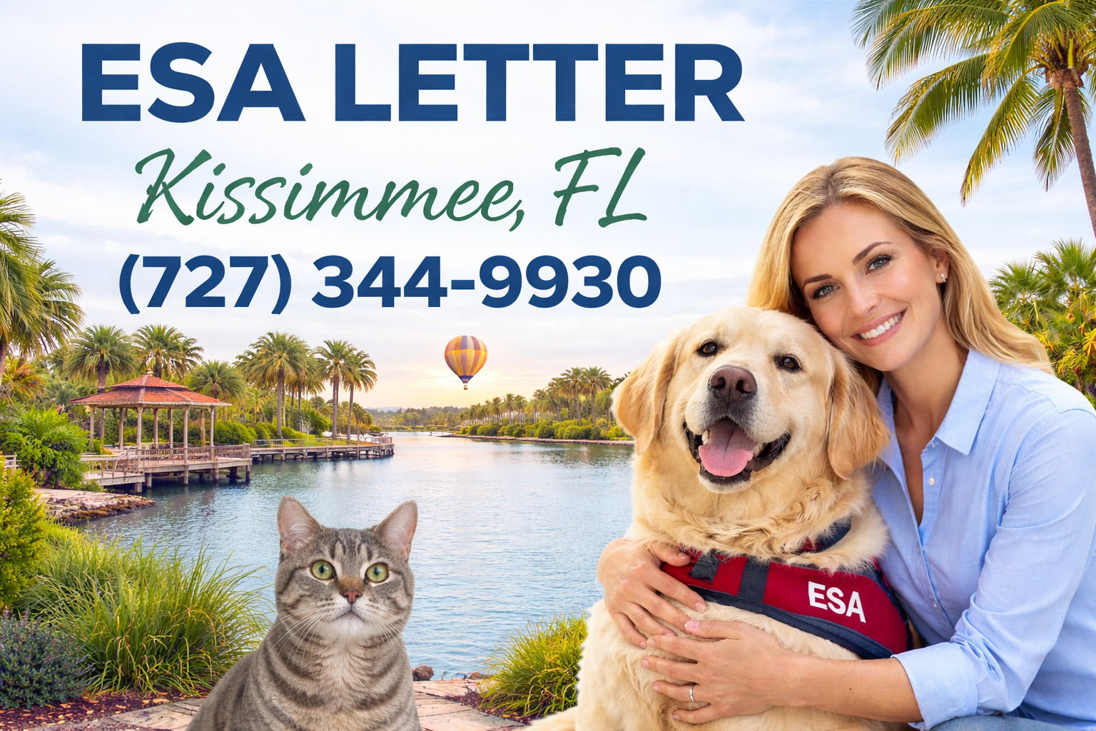 Get Your ESA Letter in Kissimmee Without Leaving Home