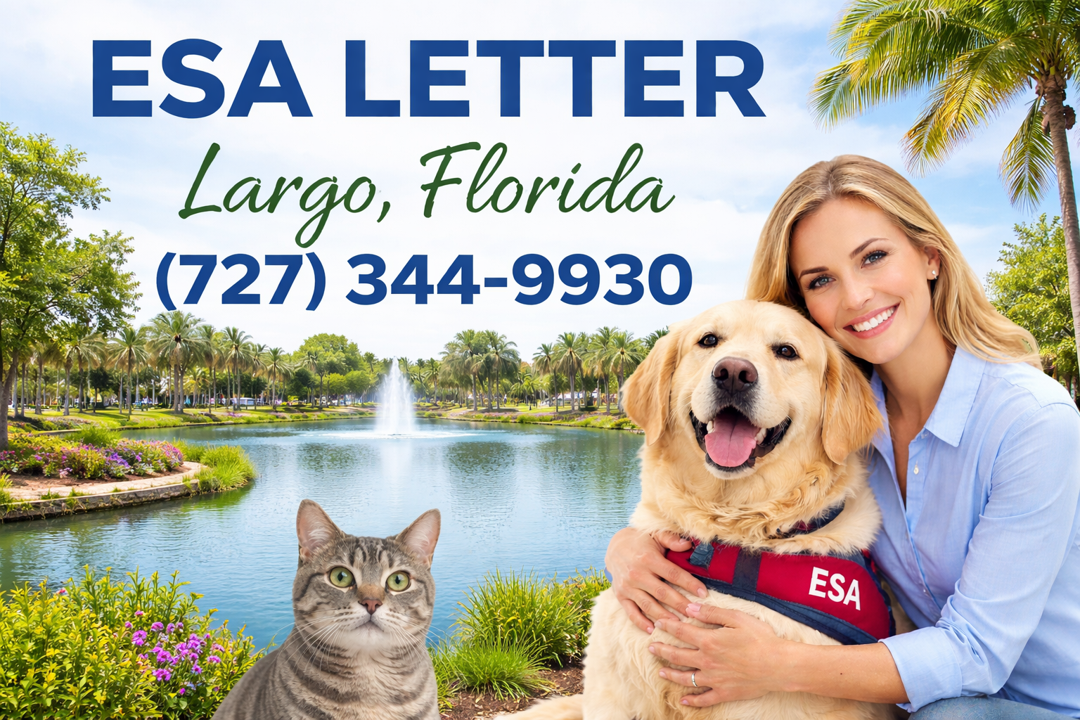 Get Your ESA Letter in Largo Without Leaving Home