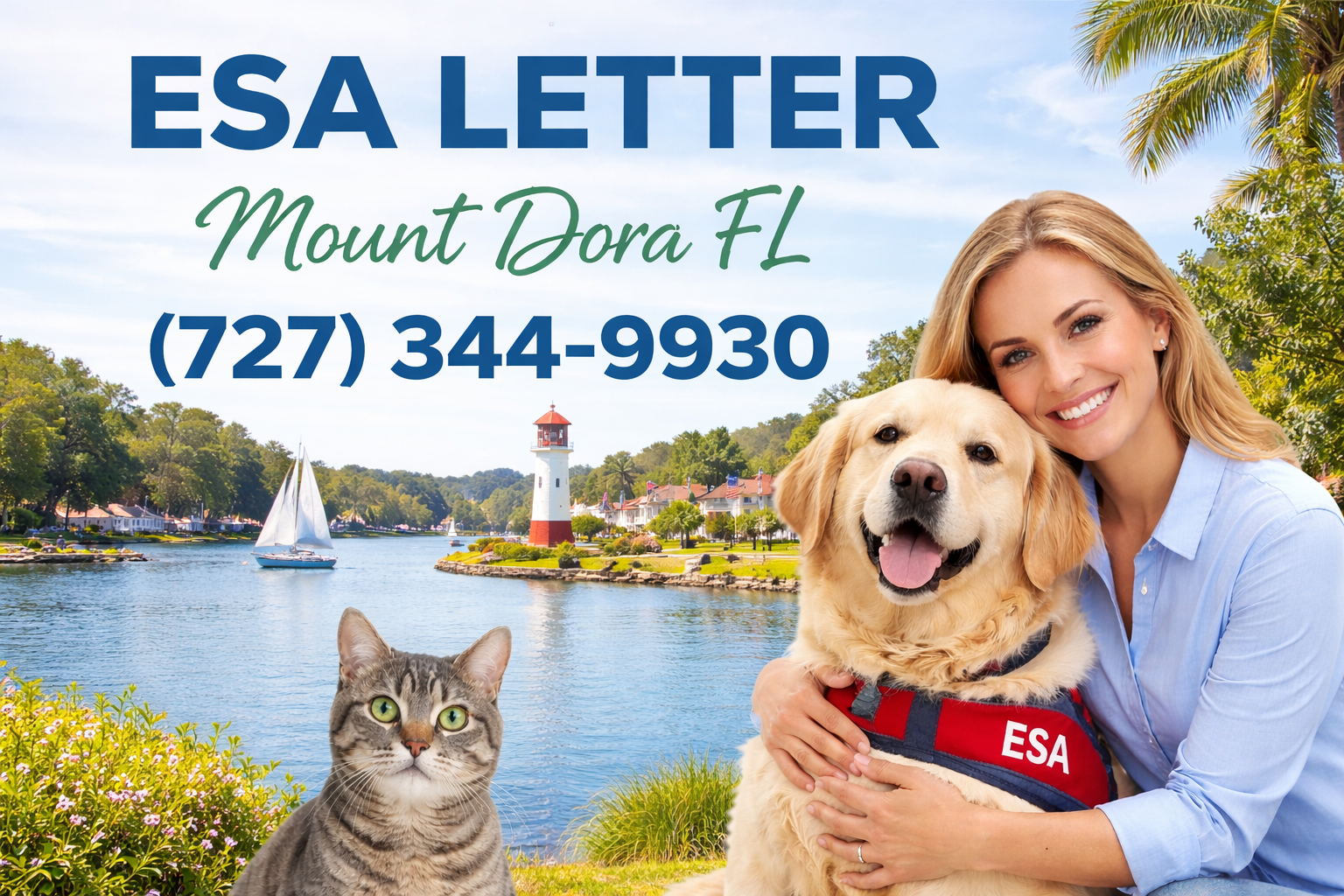 Get Your ESA Letter in Mount Dora—Without Leaving Home