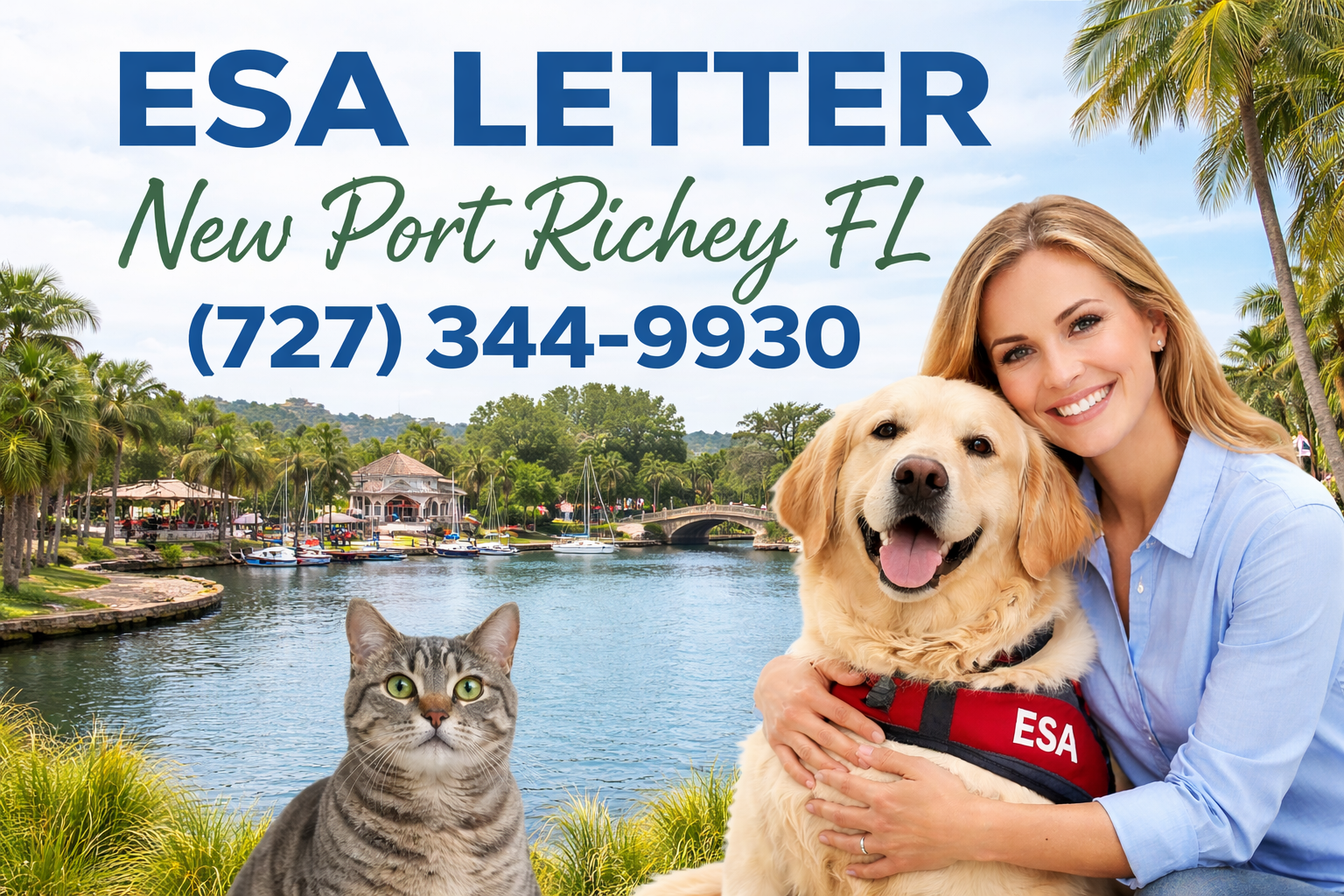 Get Your ESA Letter in New Port Richey—From the Comfort of Home