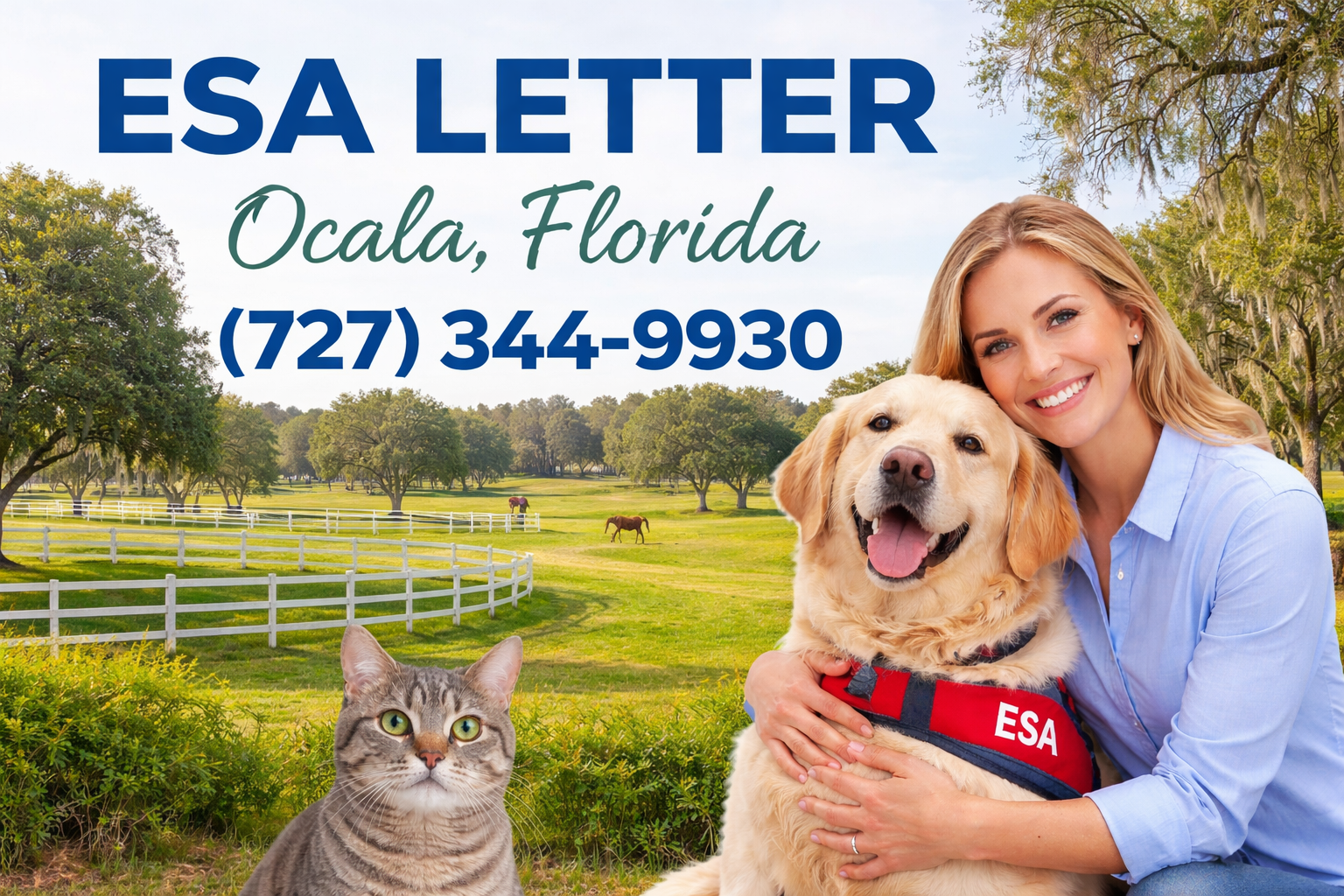 Get Your ESA Letter in Ocala Without Leaving Home