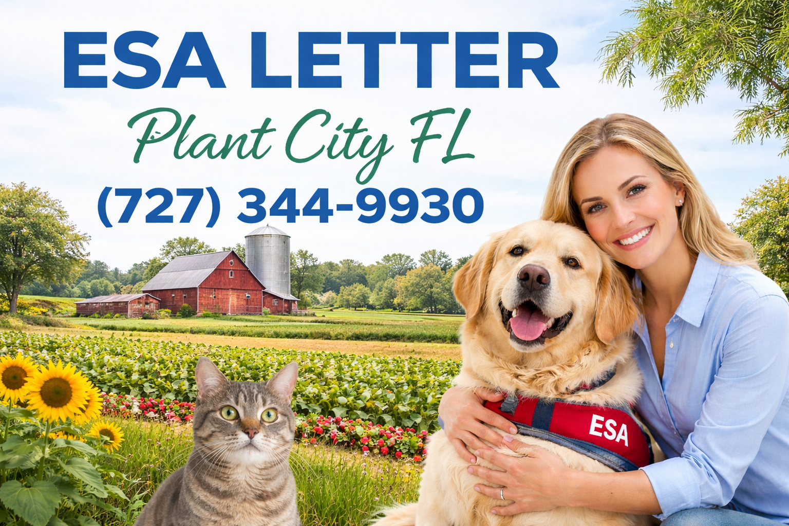 Get Your ESA Letter in Plant City Without Leaving Home