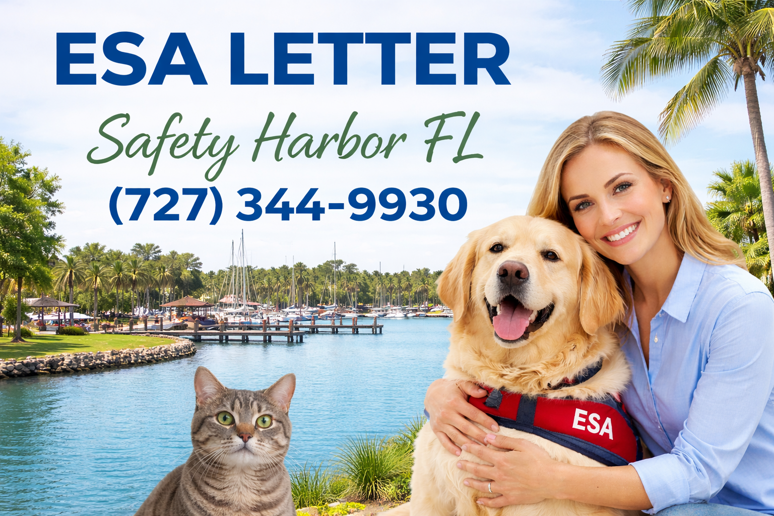 Get Your ESA Letter in Safety Harbor Without the Runaround