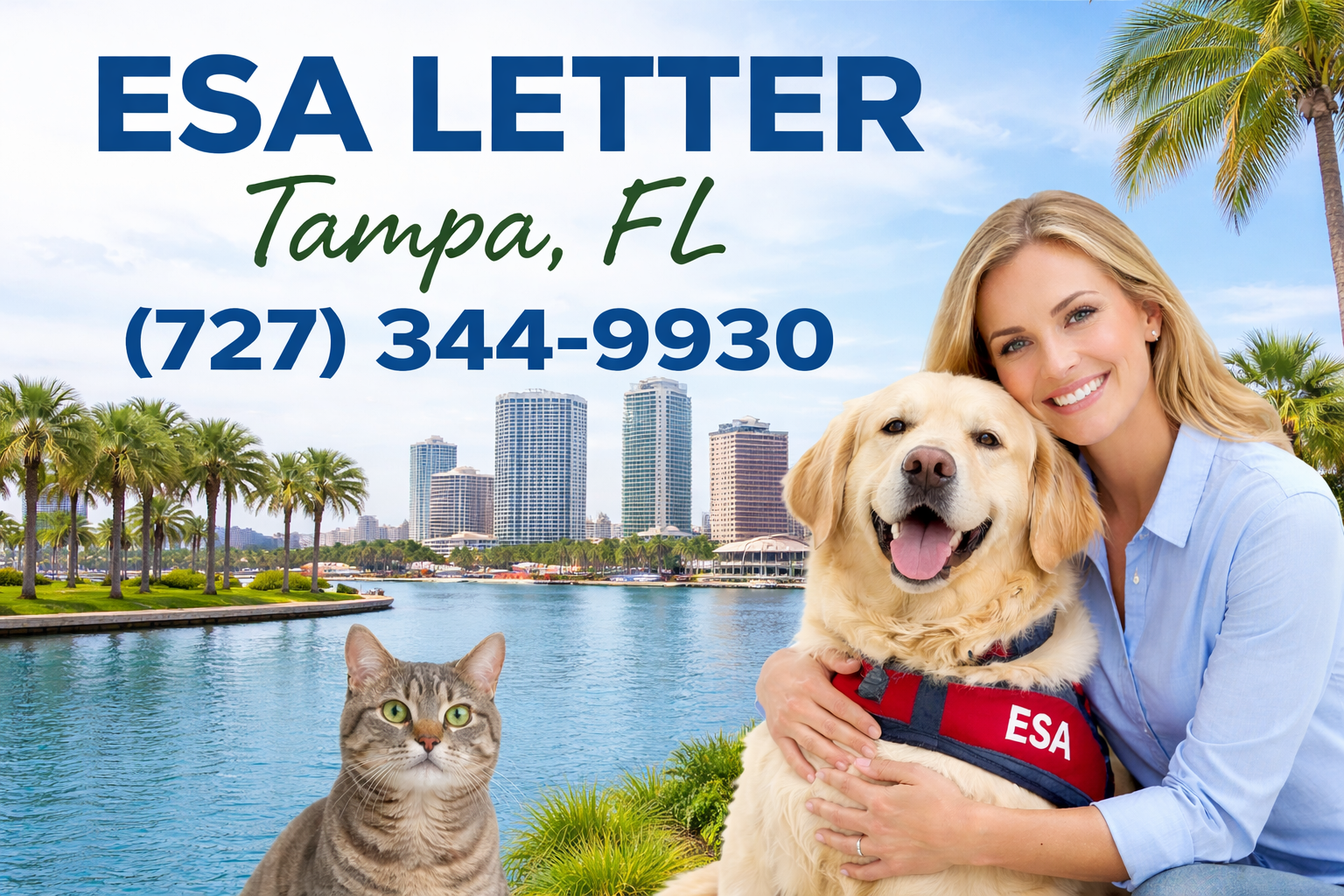 Get Your ESA Letter in Tampa—Virtually, From Home