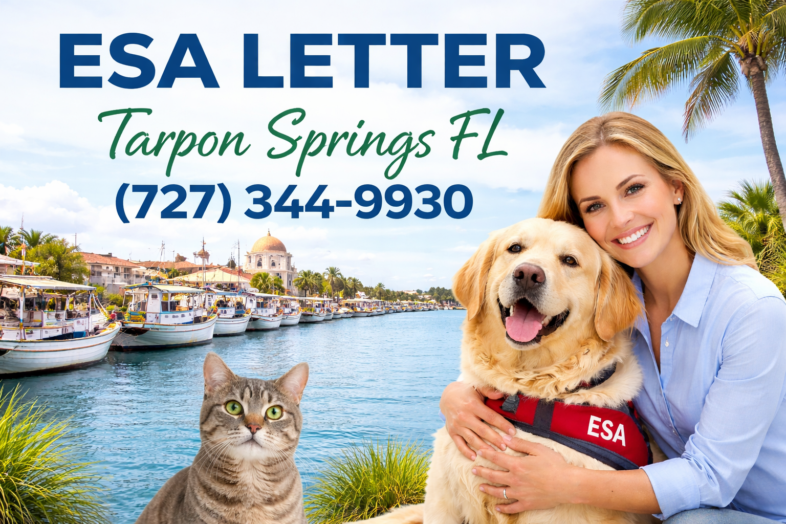 Get Your ESA Letter in Tarpon Springs Without the Hassle