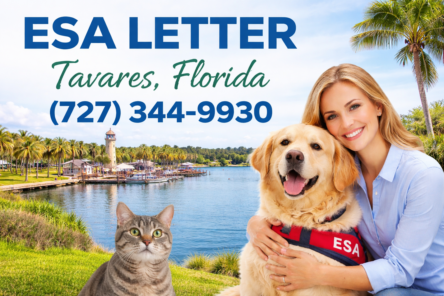 Get Your ESA Letter in Tavares Without Leaving Home