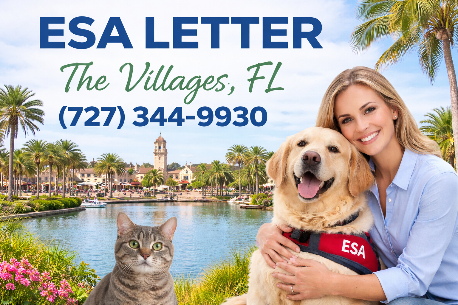 Get Your ESA Letter in The Villages Without the Hassle