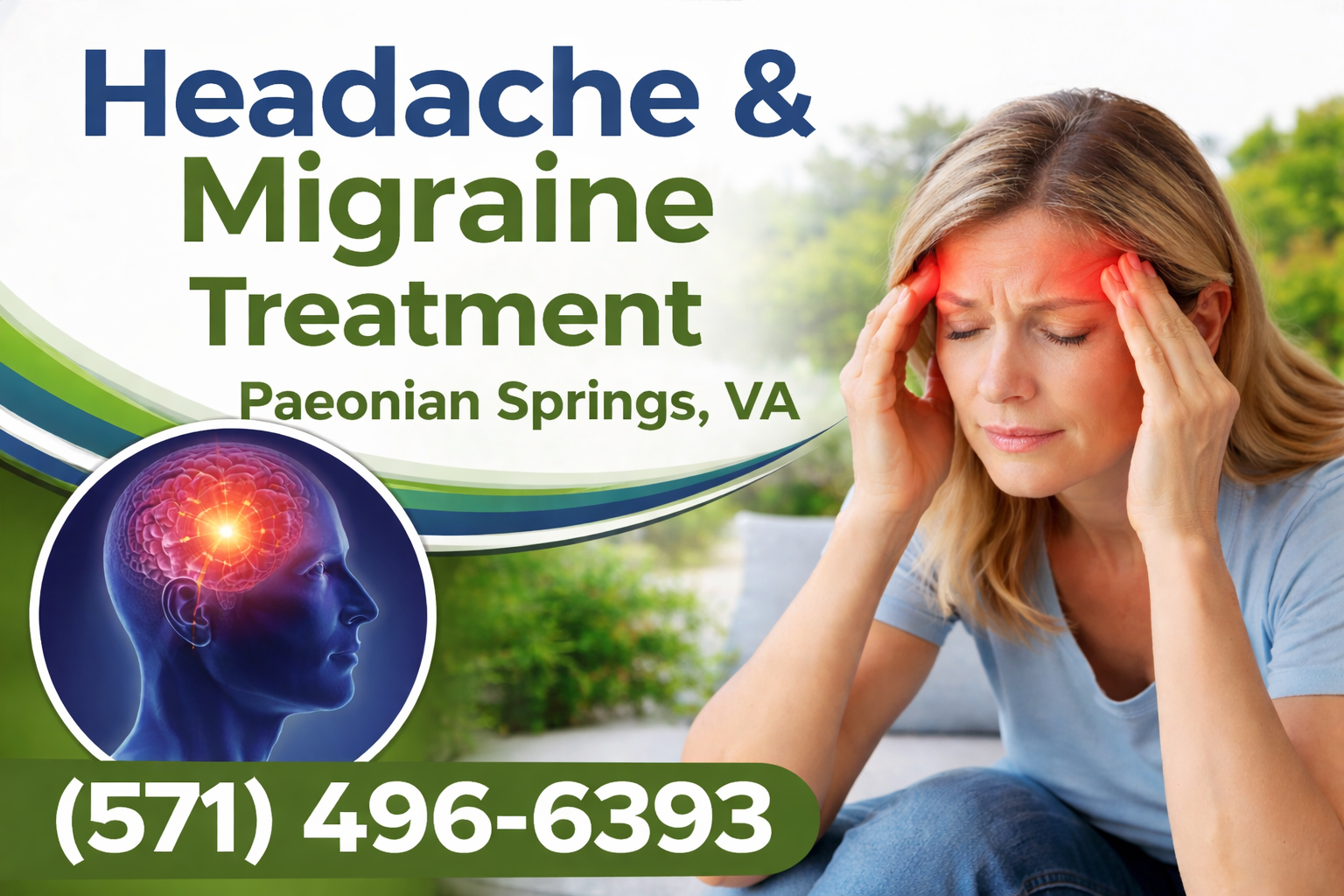 End Headaches and Migraines for Good in Paeonian Springs