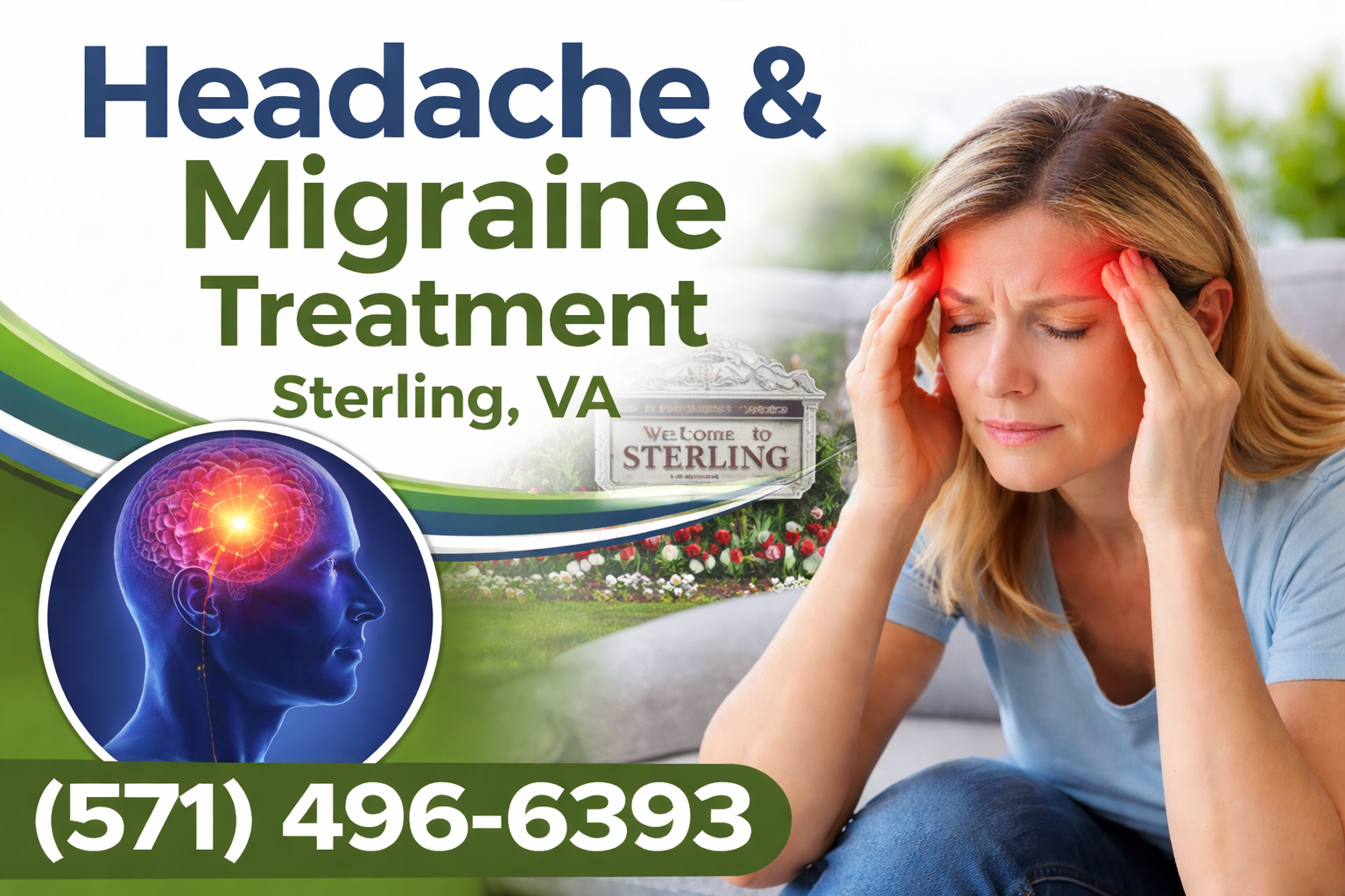Relief from Headaches & Migraines in Sterling, VA