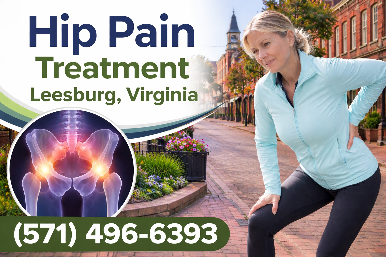 Get Hip Pain Relief in Leesburg—Move Without the Ache