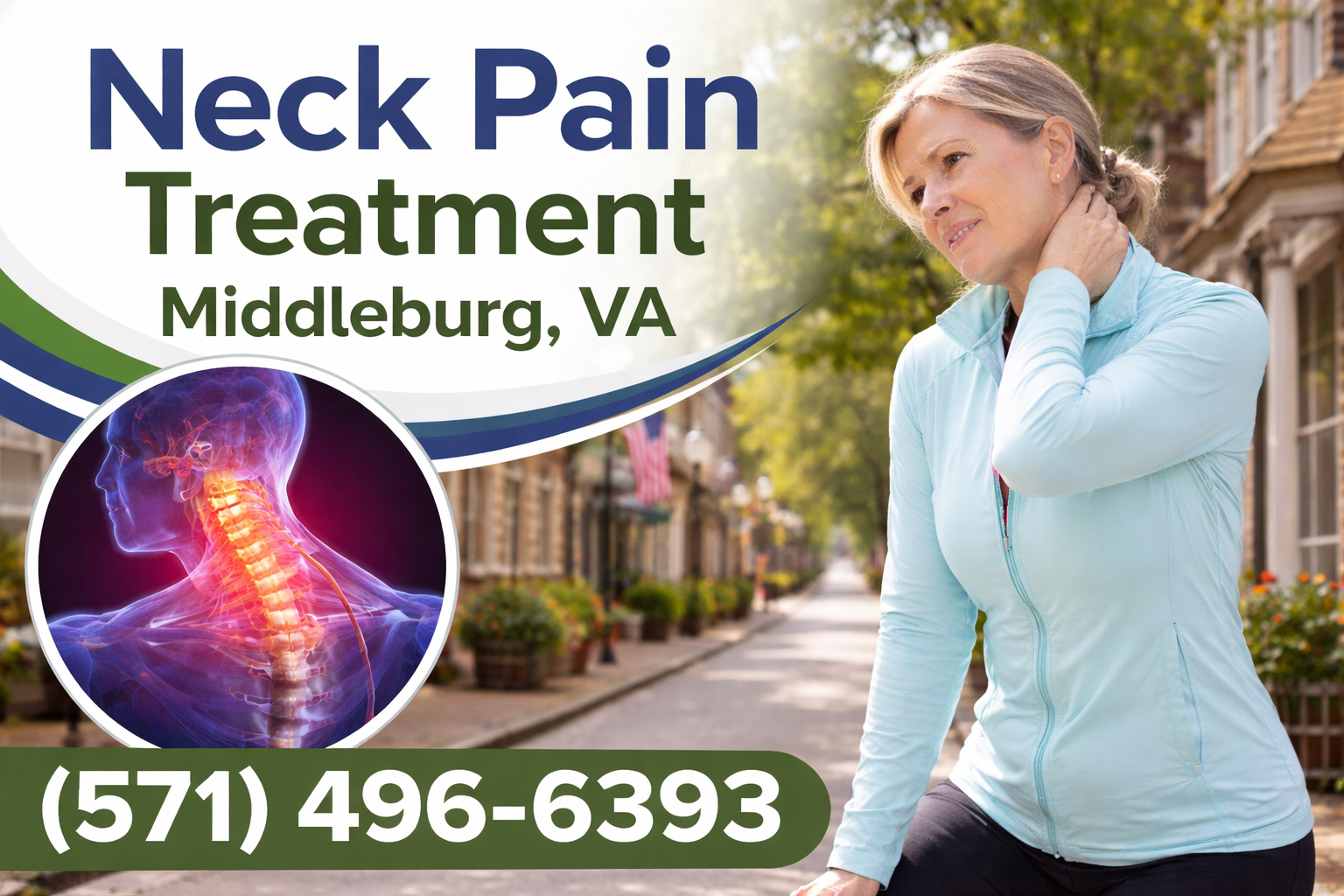 Get Lasting Neck Pain Treatment in Middleburg, VA