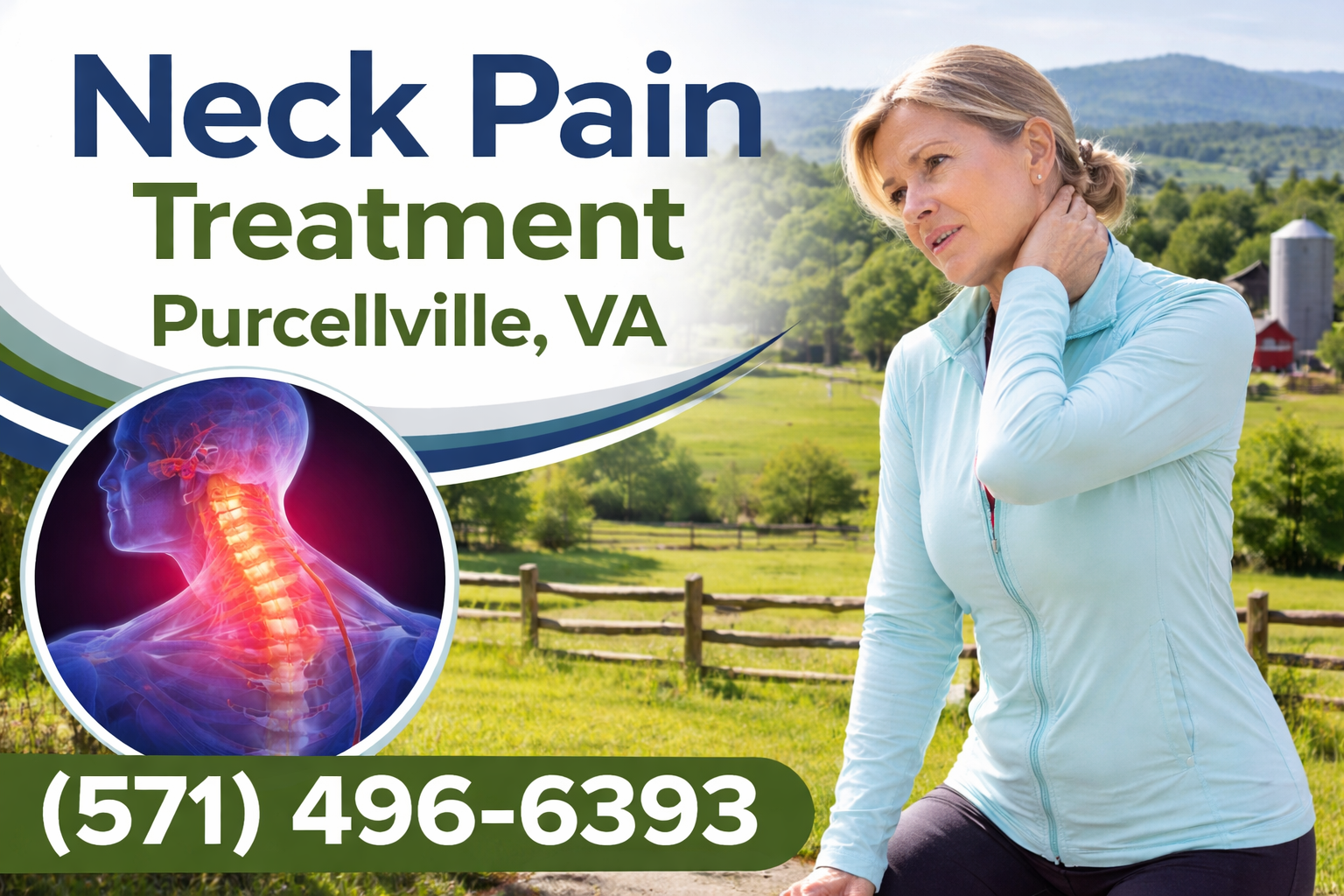 Relieve Neck Pain in Purcellville – Targeted Chiropractic Treatment